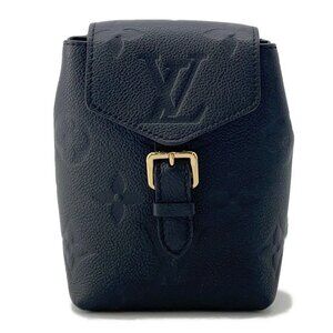 LOUIS VUITTON Tiny Backpack Monogram Empreinte Leather Noir